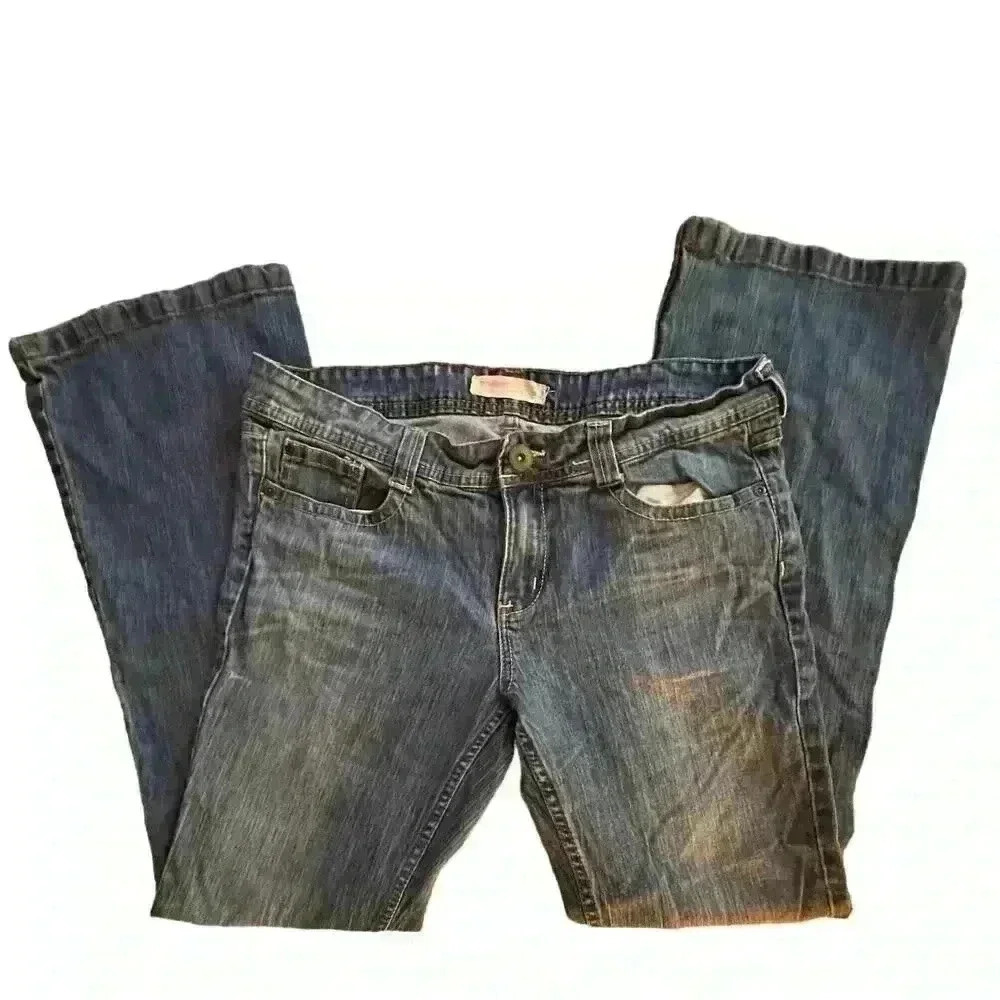 Y2K Vintage Blue Jean Flares l SIZE 15
